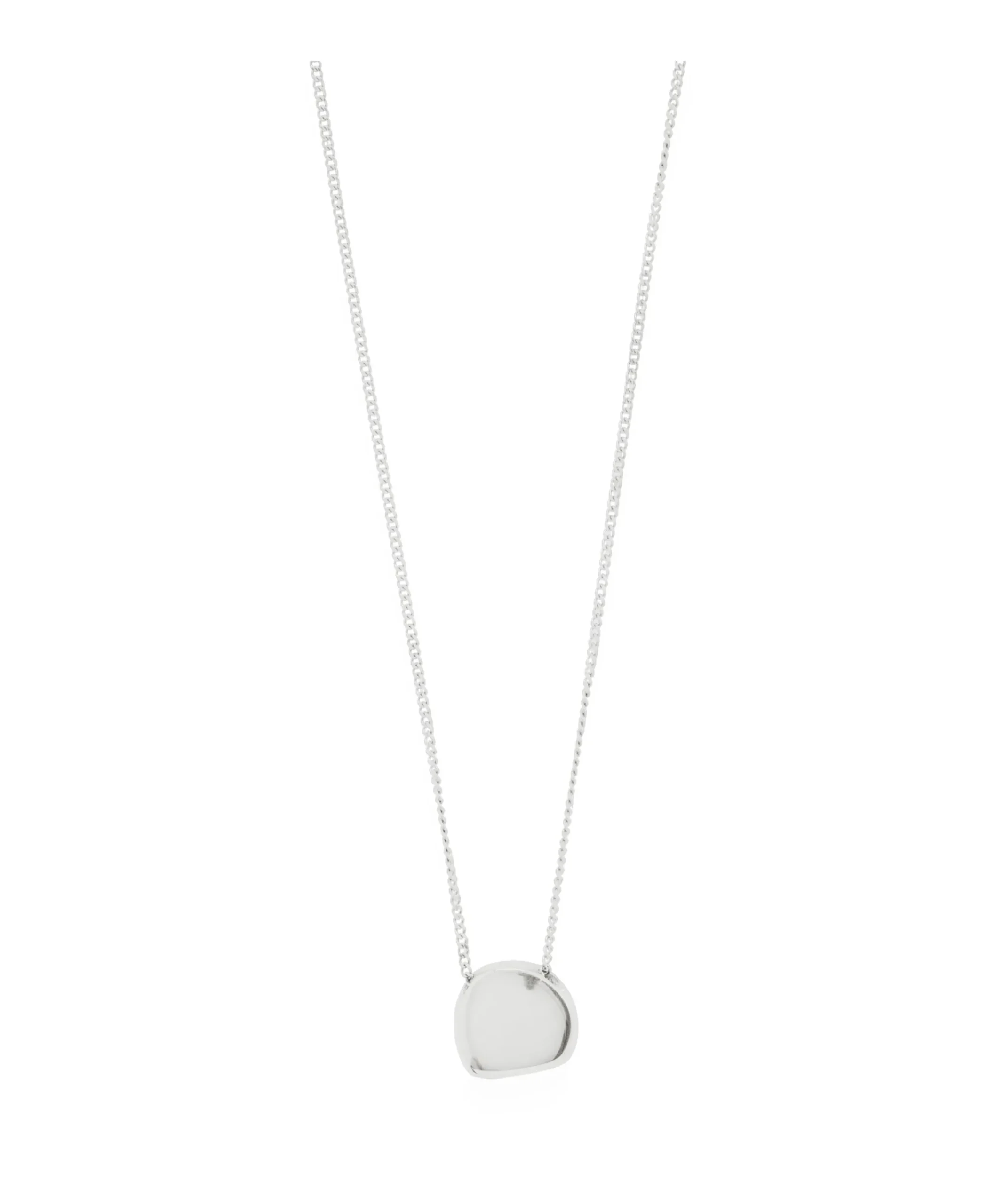 Dames ketting zilver