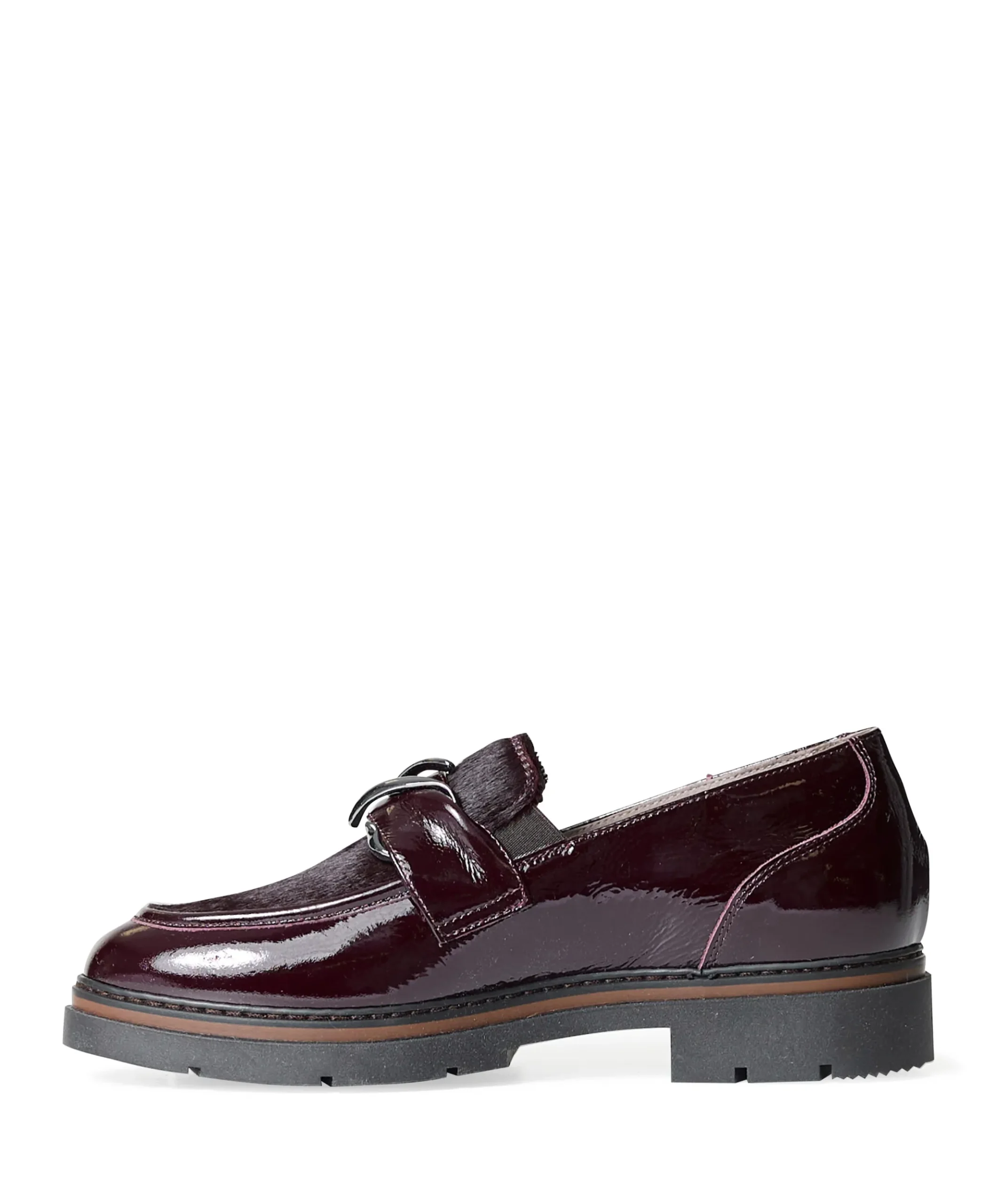 dames loafers bordeaux