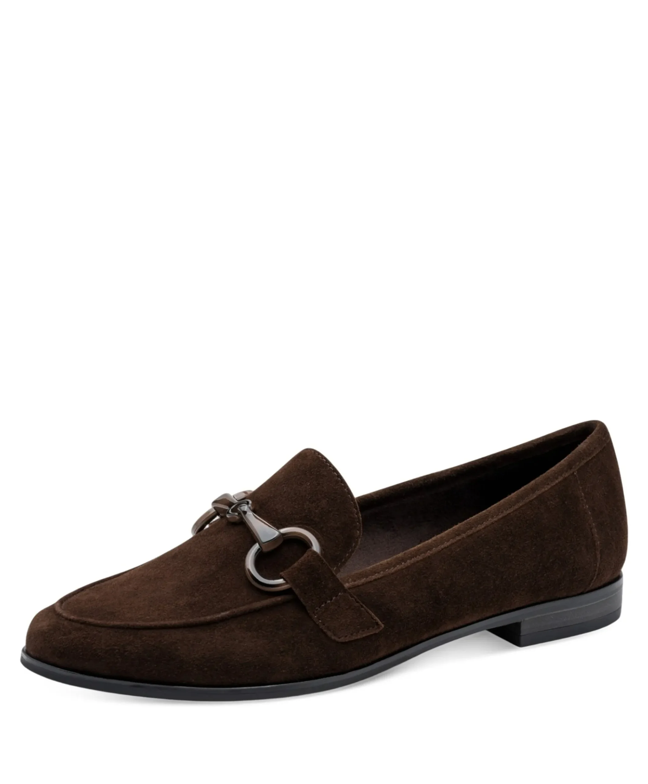 dames loafers bruin