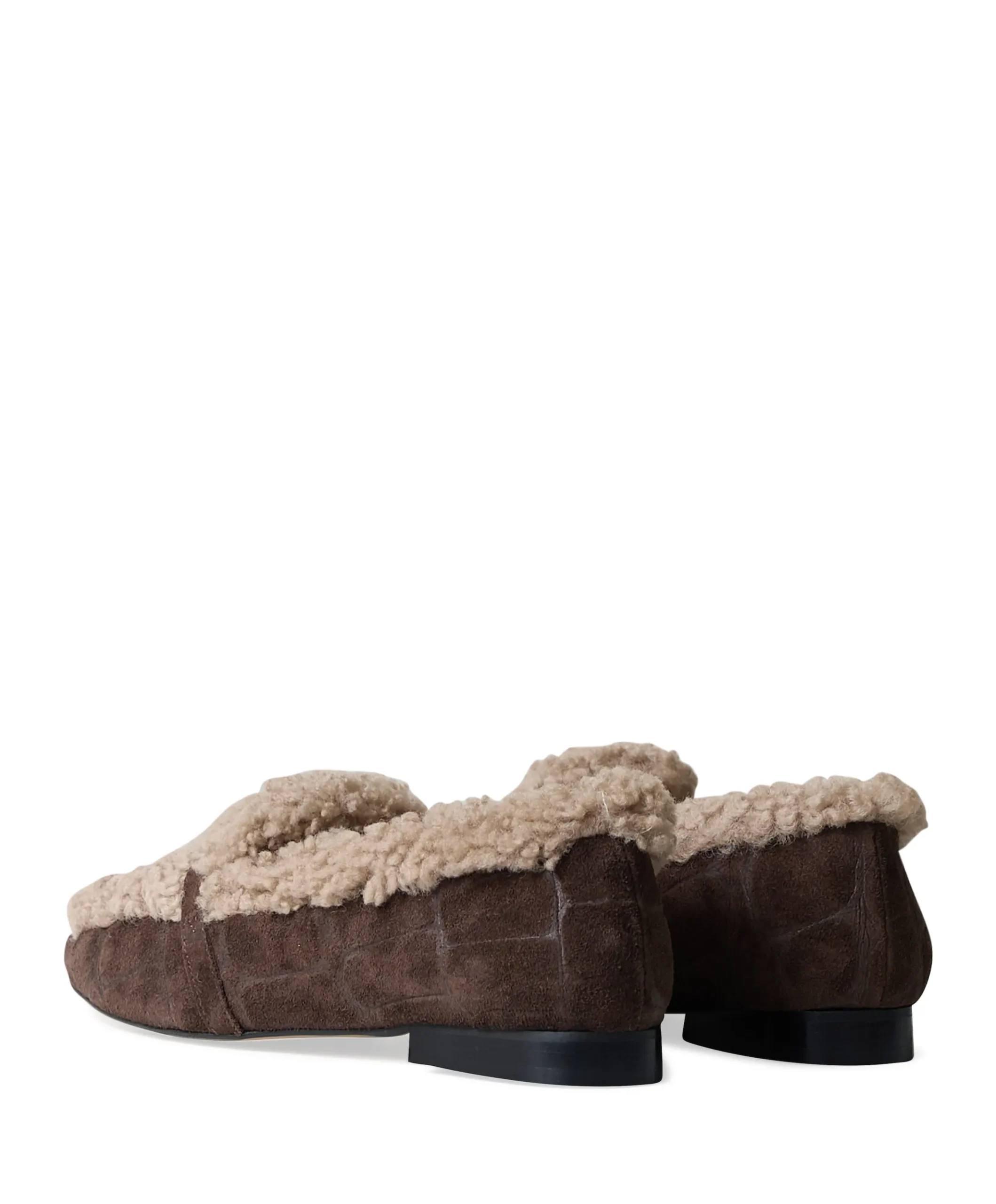dames loafers bruin