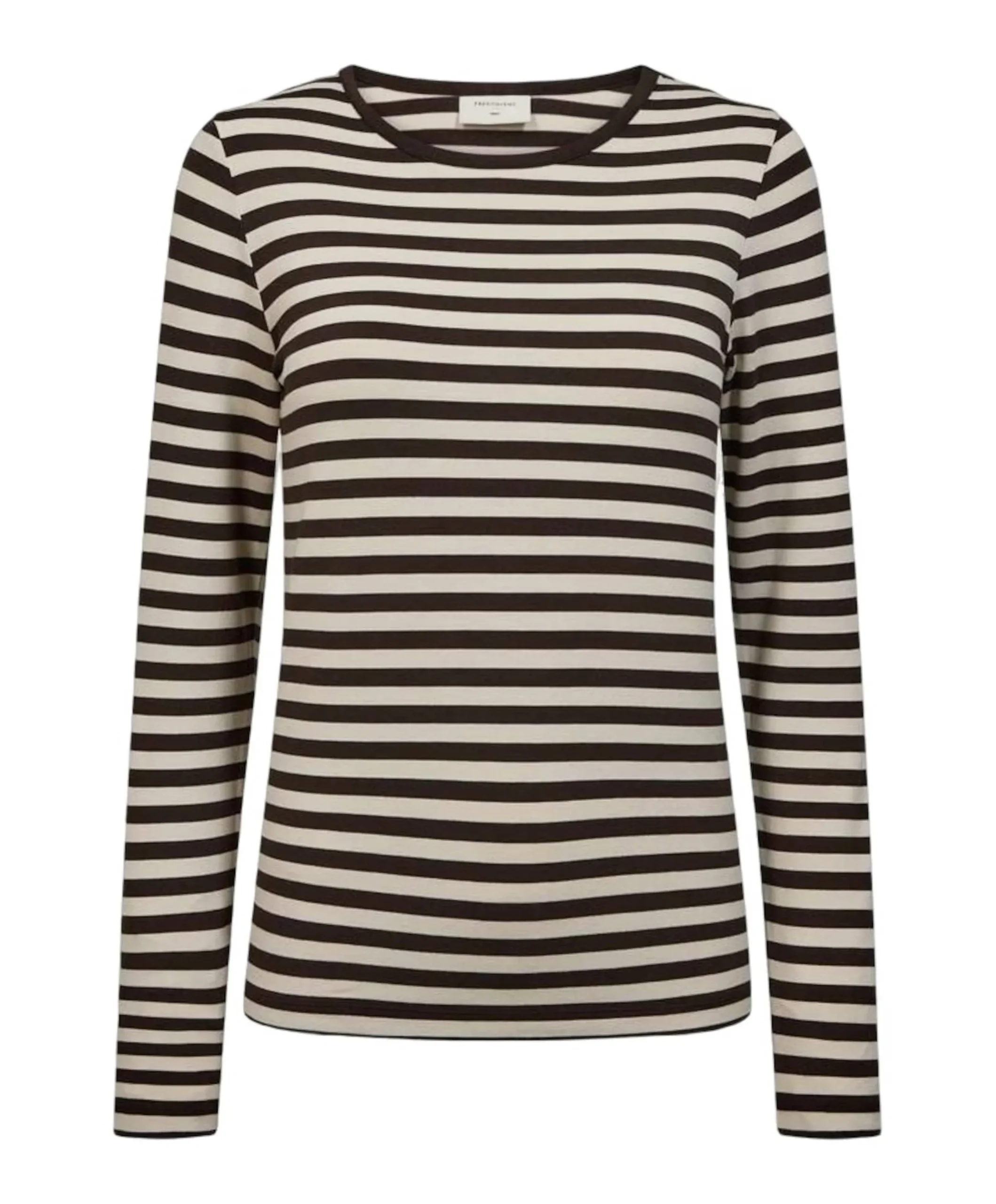 Dames longsleeve beige