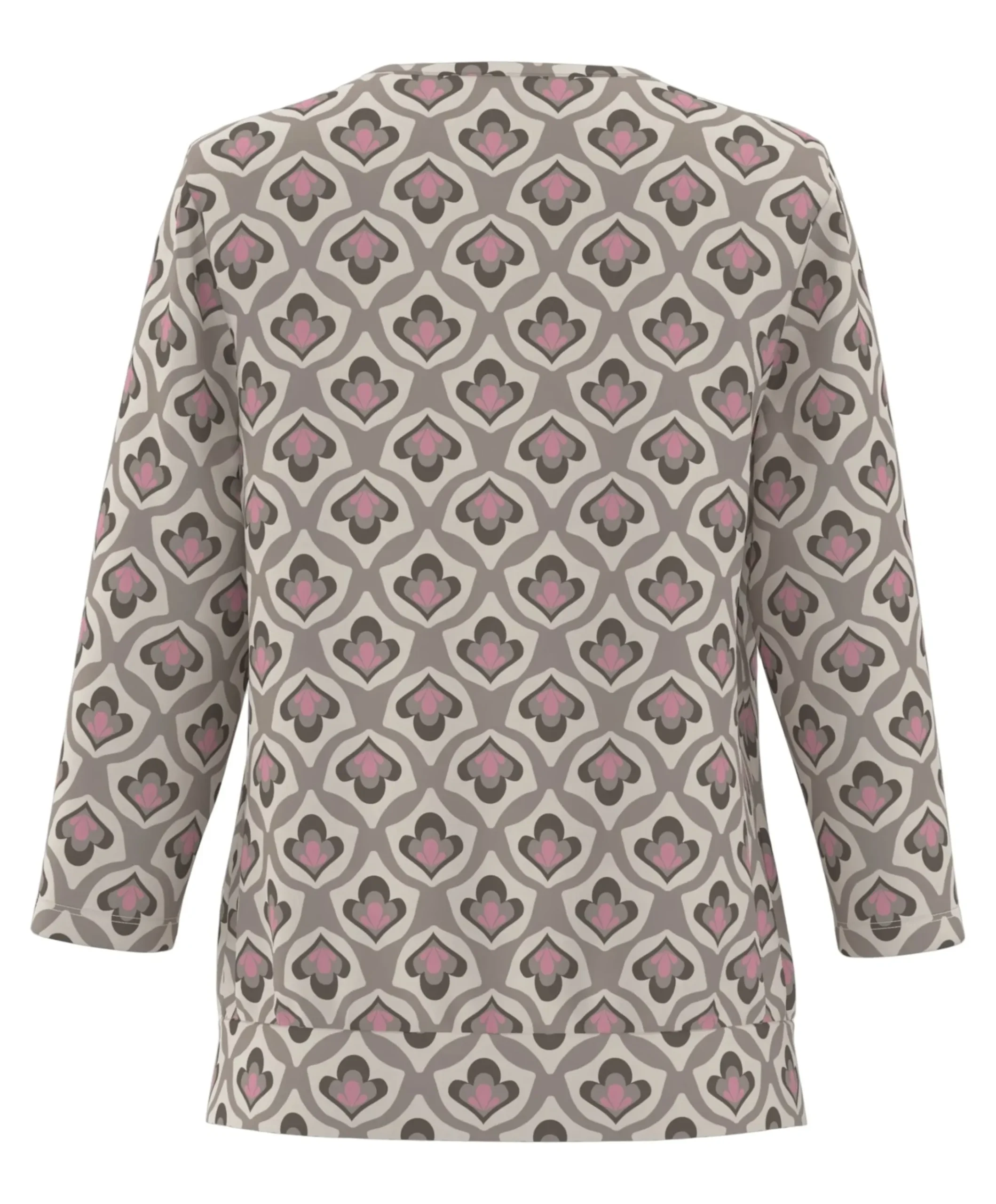 Dames longsleeve beige