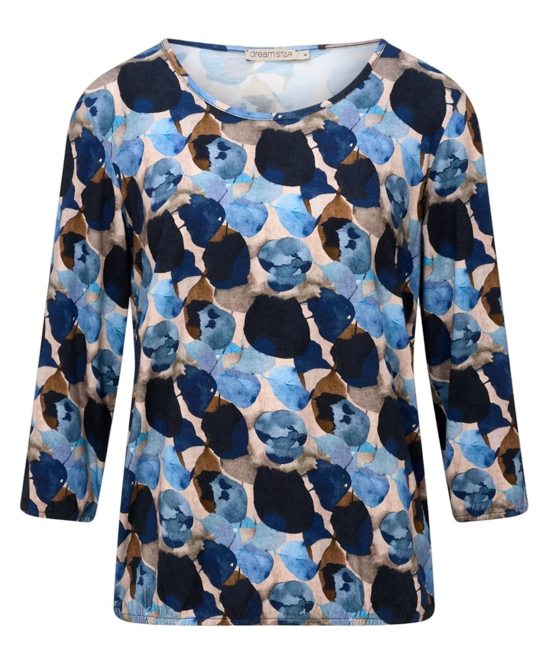 Dames longsleeve blauw
