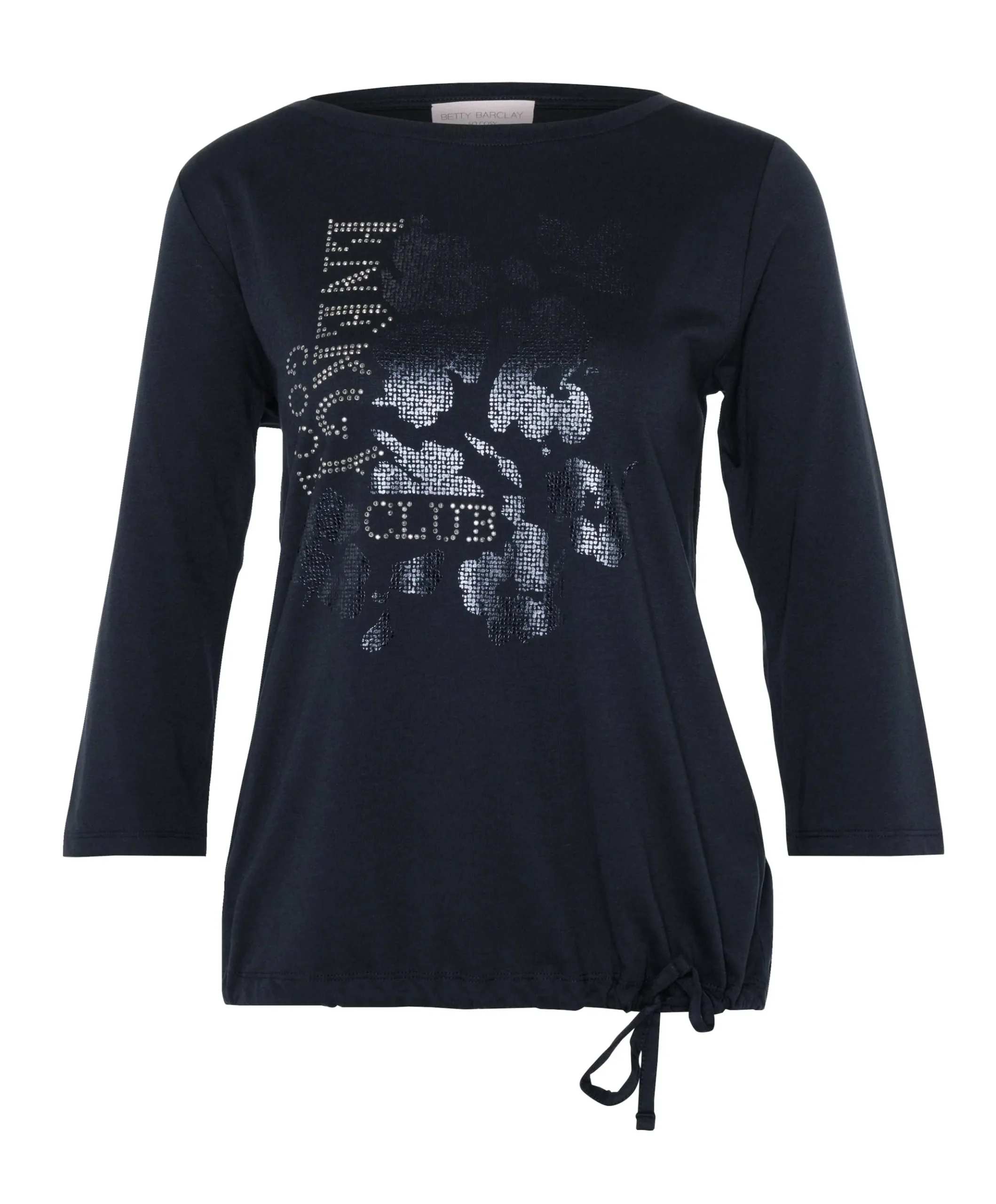 Dames longsleeve blauw