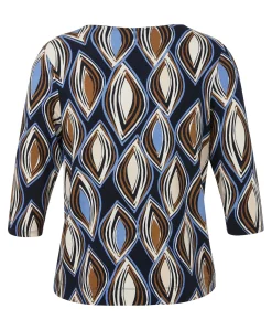 Dames longsleeve blauw