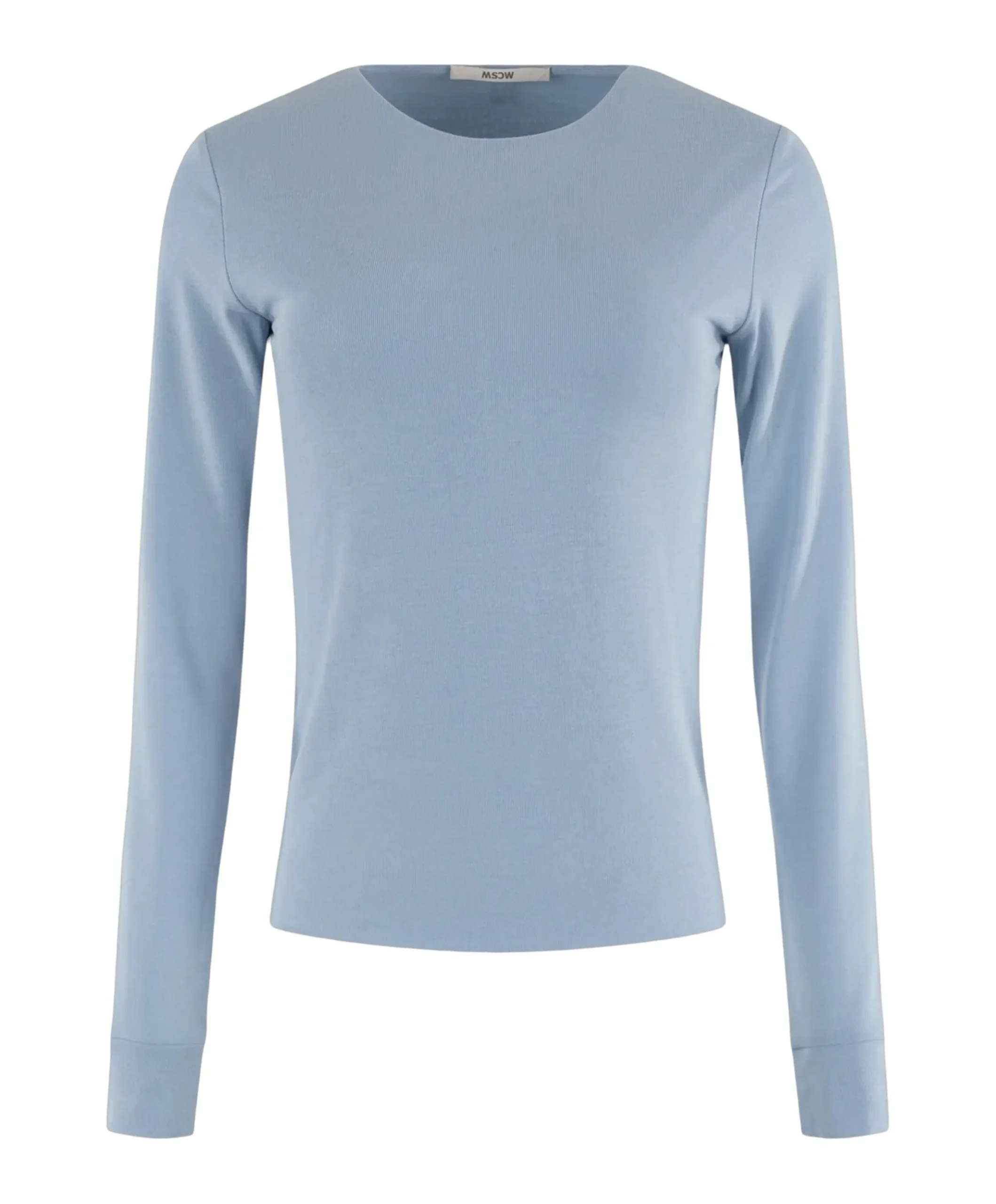 Dames longsleeve blauw