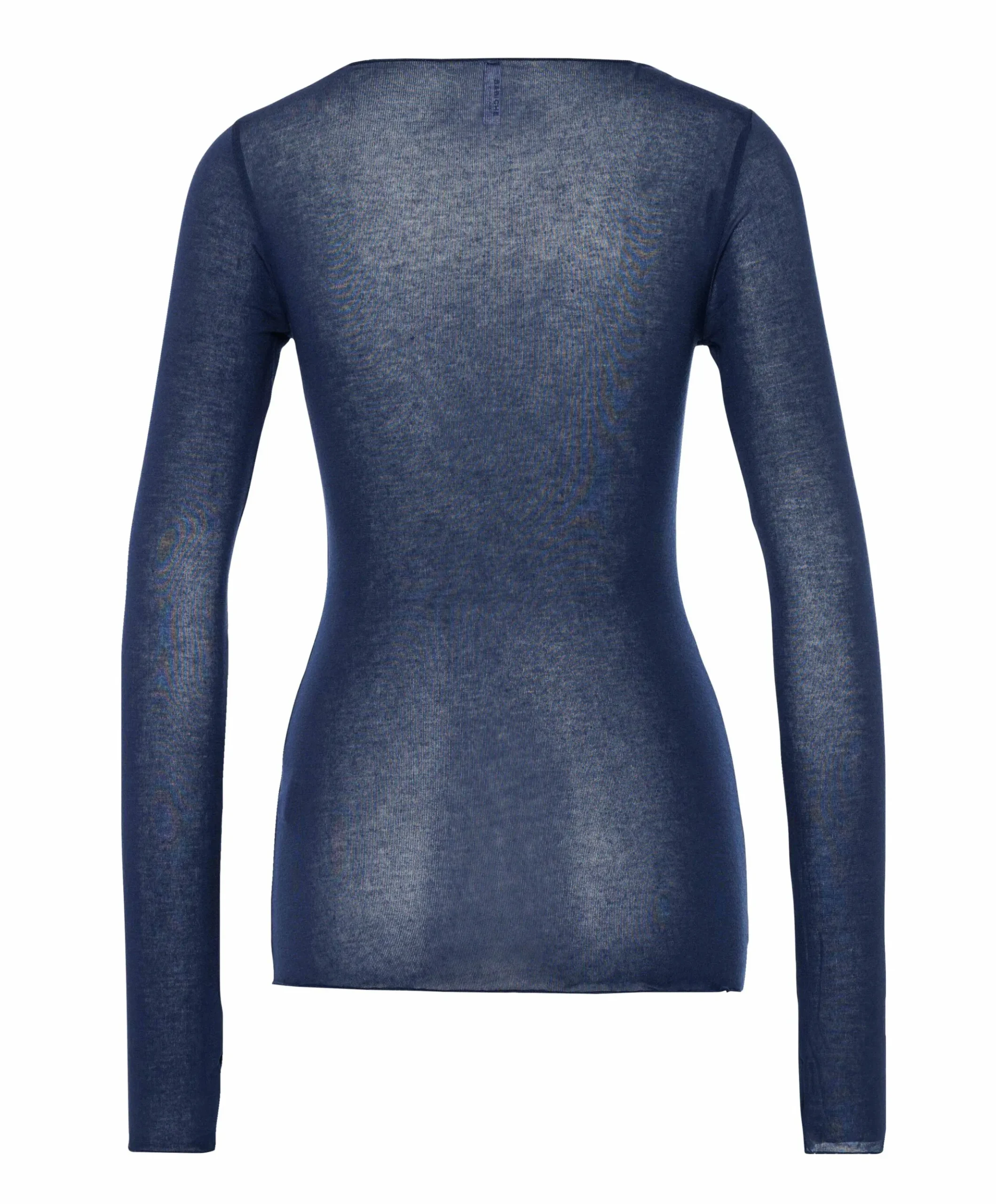 Dames longsleeve blauw
