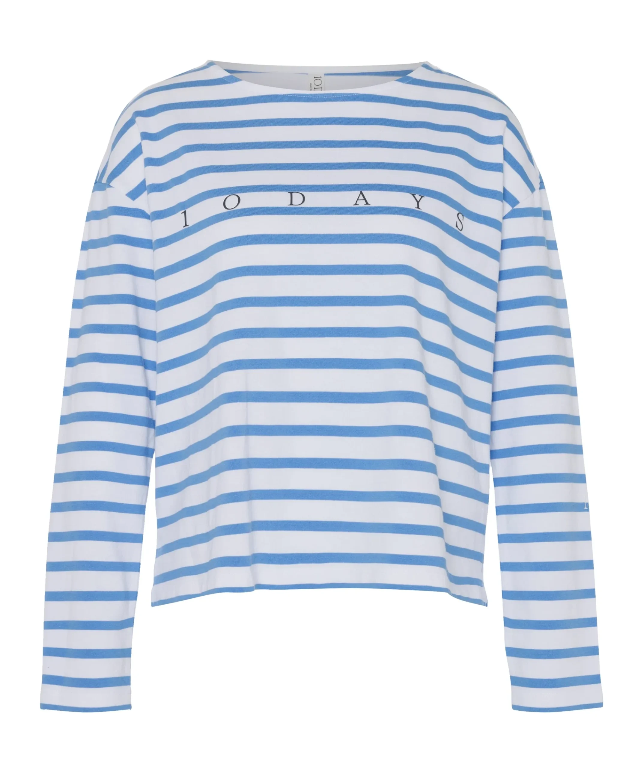 Dames longsleeve blauw