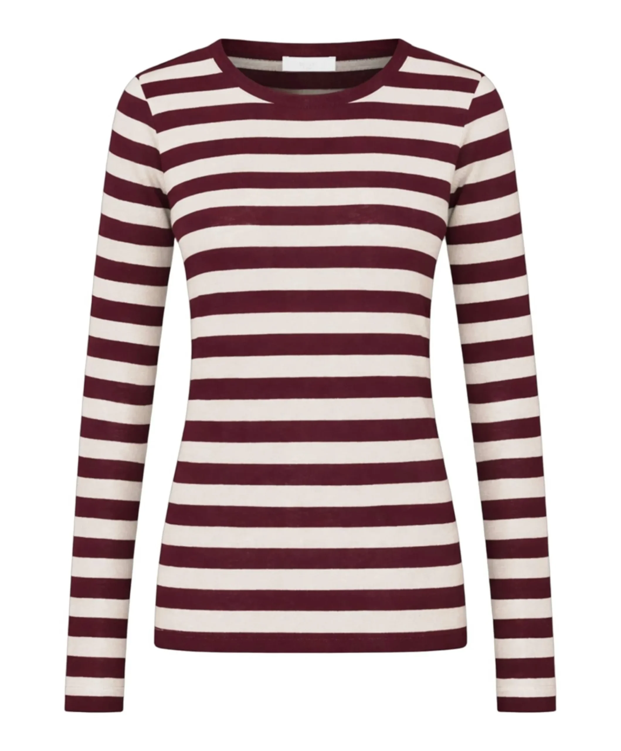 Dames longsleeve bordeaux