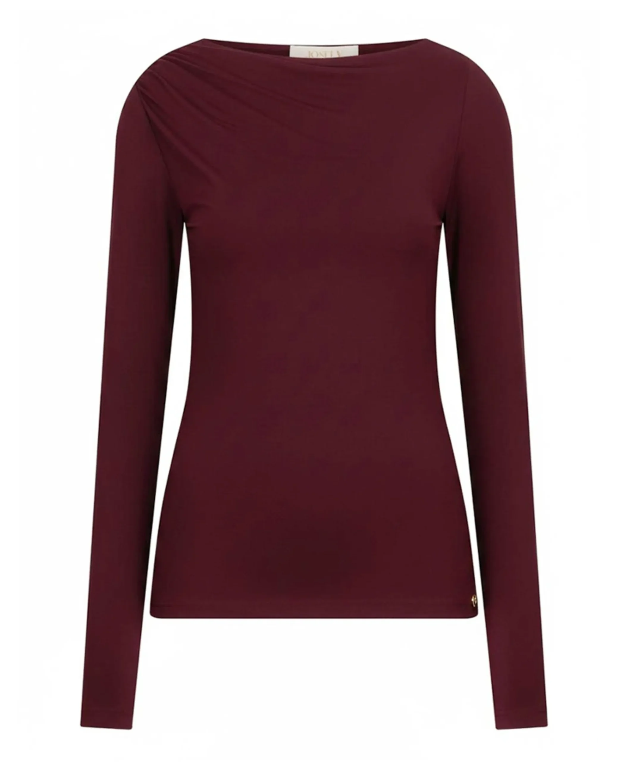 Dames longsleeve bordeaux