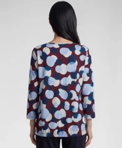 Dames longsleeve bordeaux