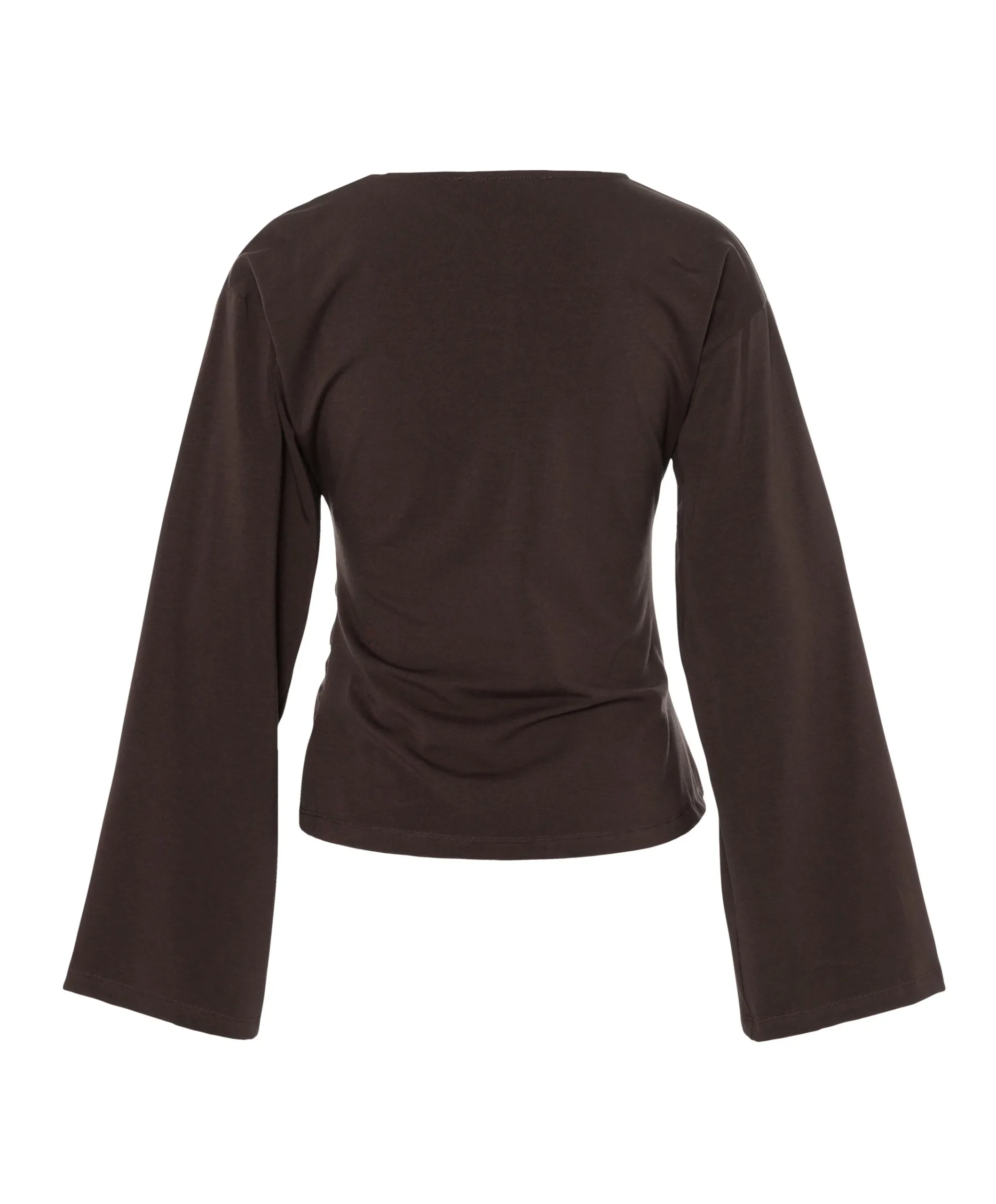 Dames longsleeve bruin
