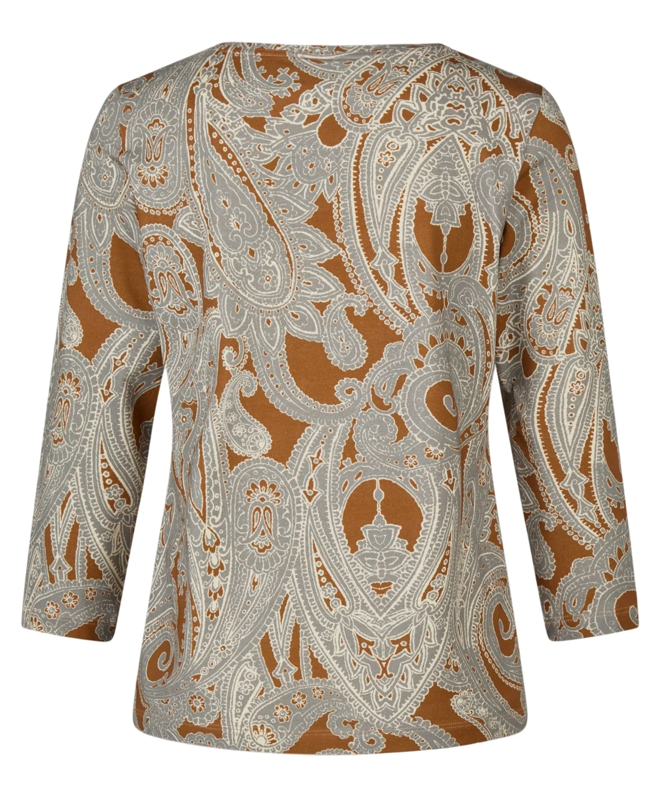 Dames longsleeve bruin