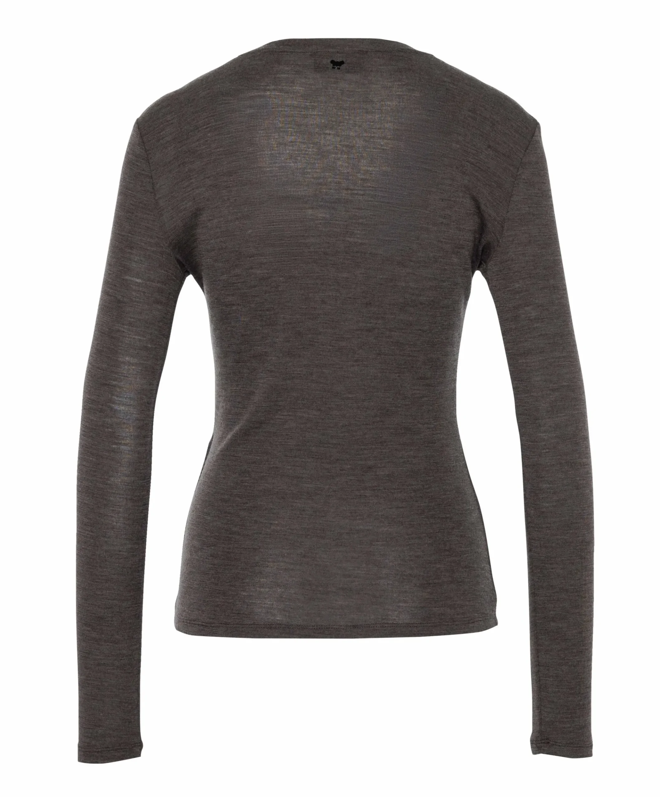 Dames longsleeve bruin