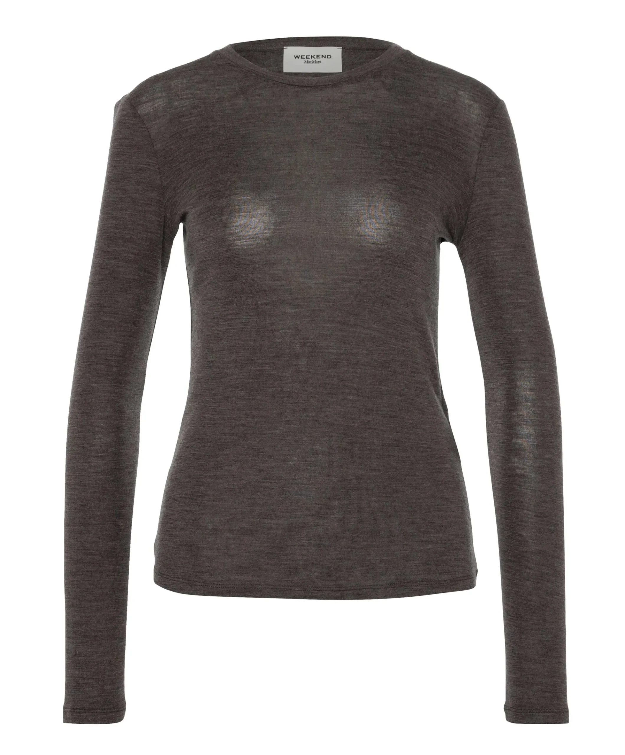 Dames longsleeve bruin