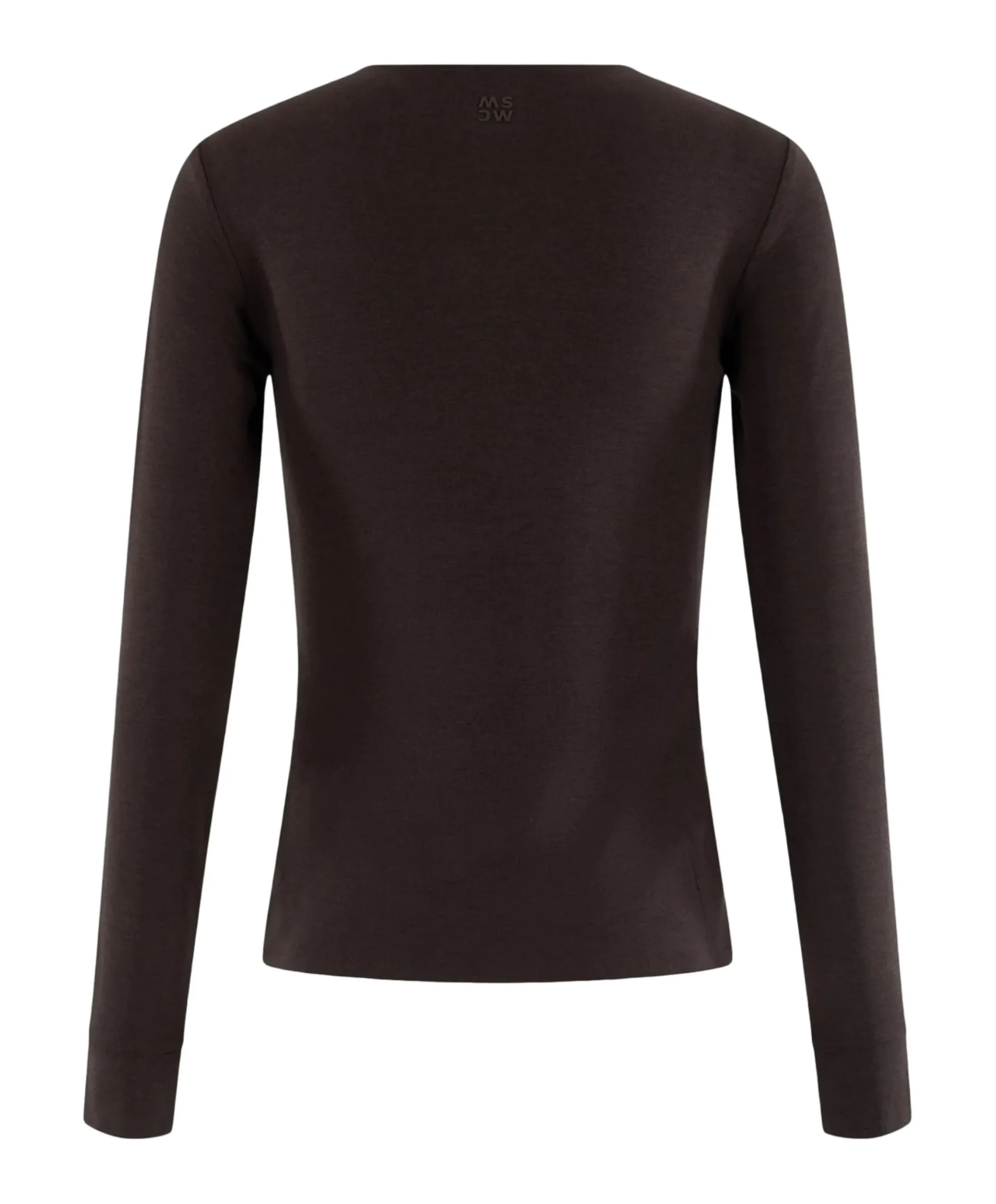 Dames longsleeve bruin