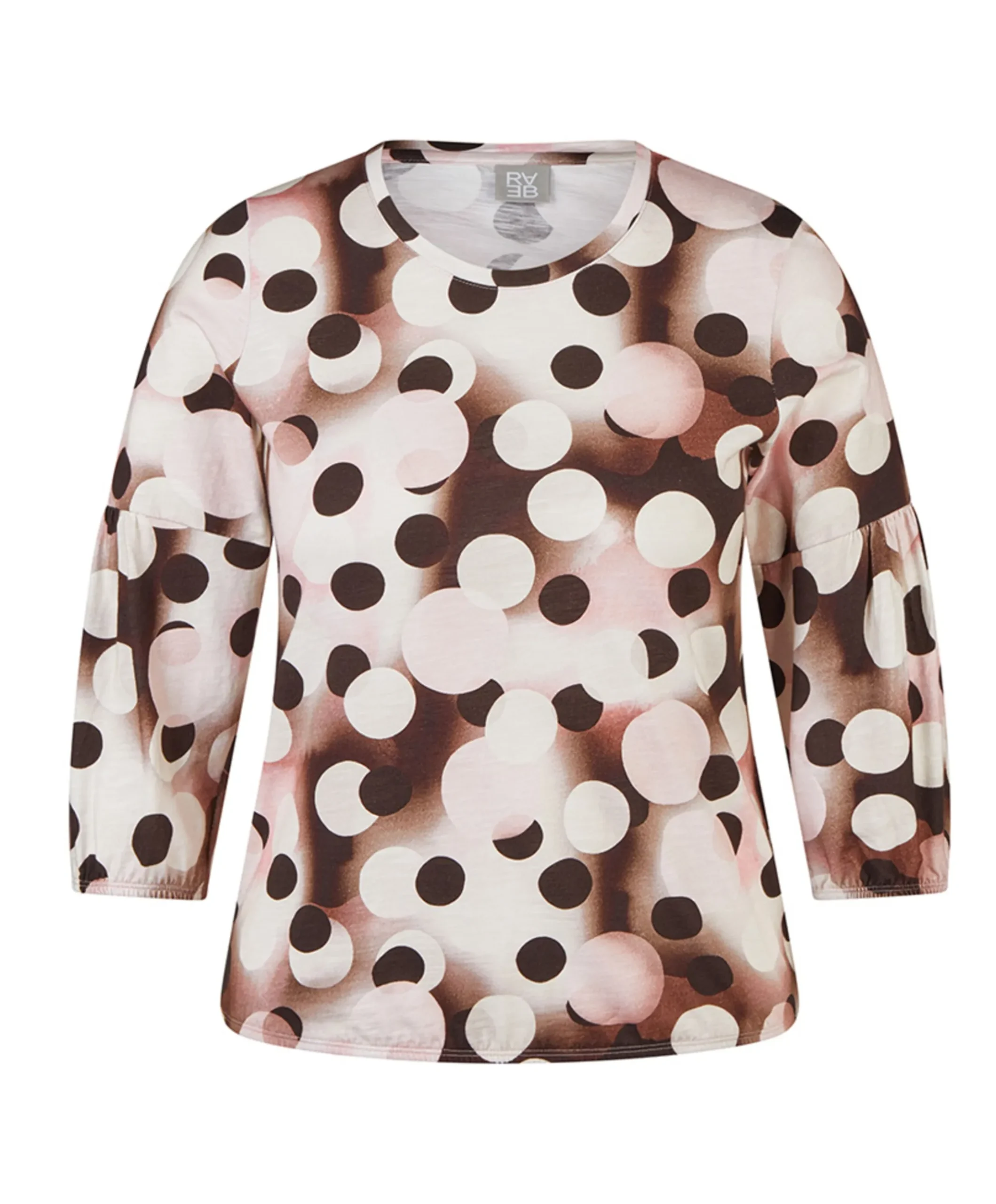 Dames longsleeve bruin