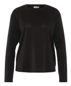 Dames longsleeve bruin