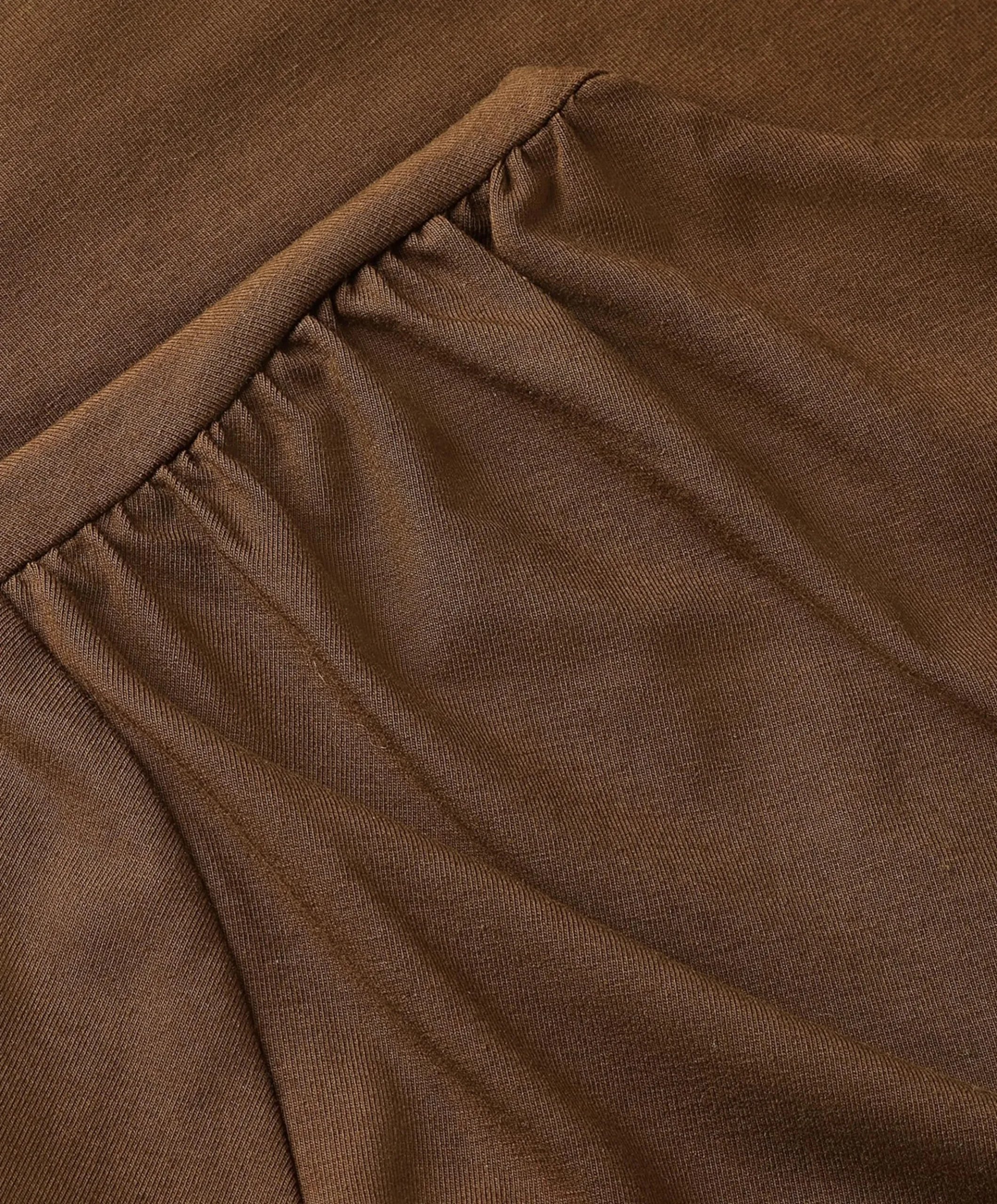 Dames longsleeve bruin