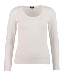 Dames longsleeve ecru