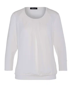 Dames longsleeve ecru