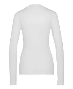 Dames longsleeve ecru