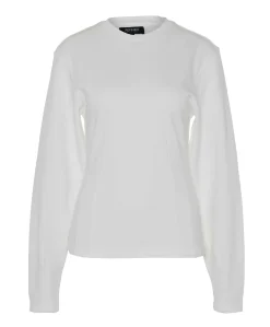 Dames longsleeve ecru