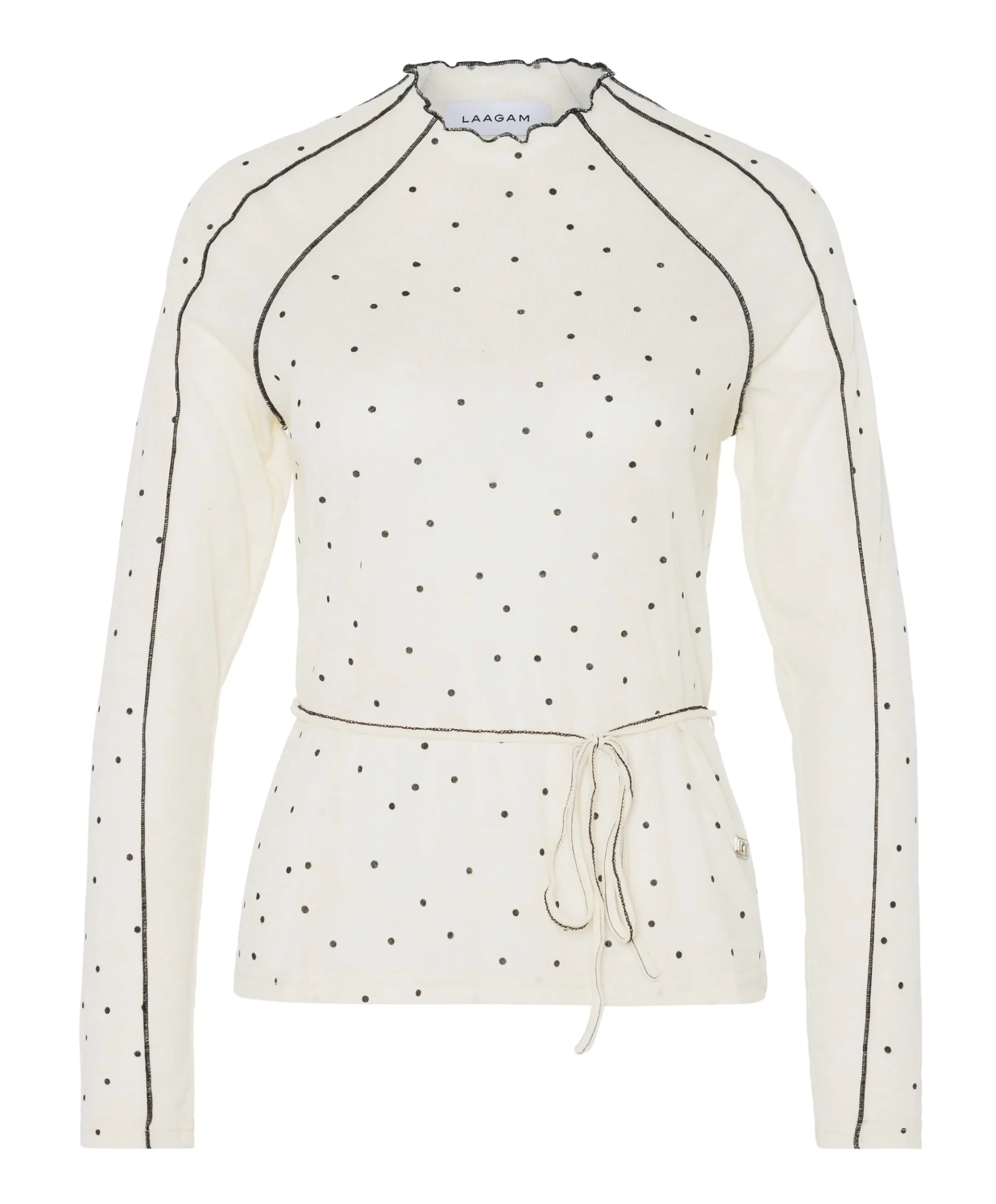 Dames longsleeve ecru