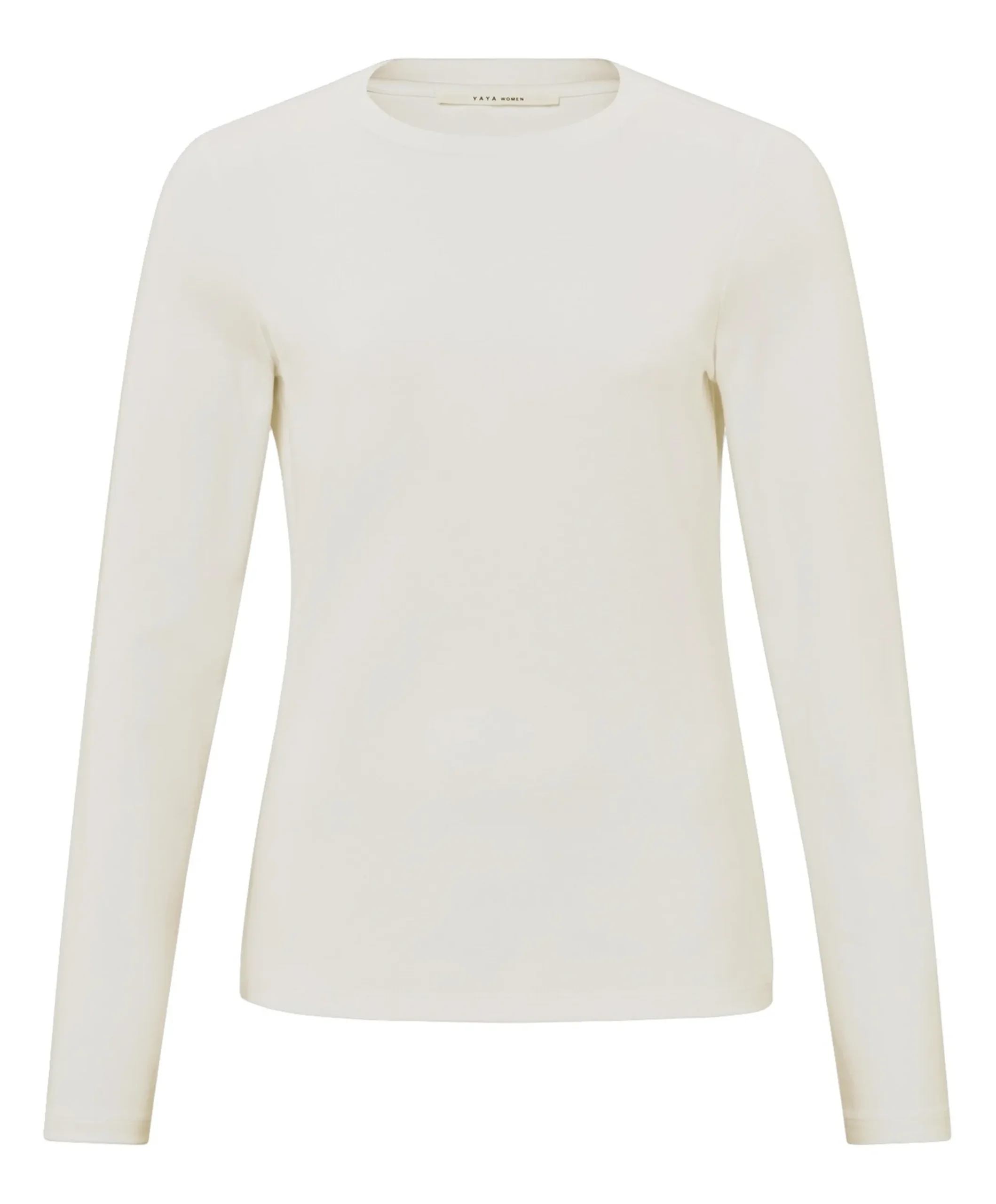 Dames longsleeve ecru