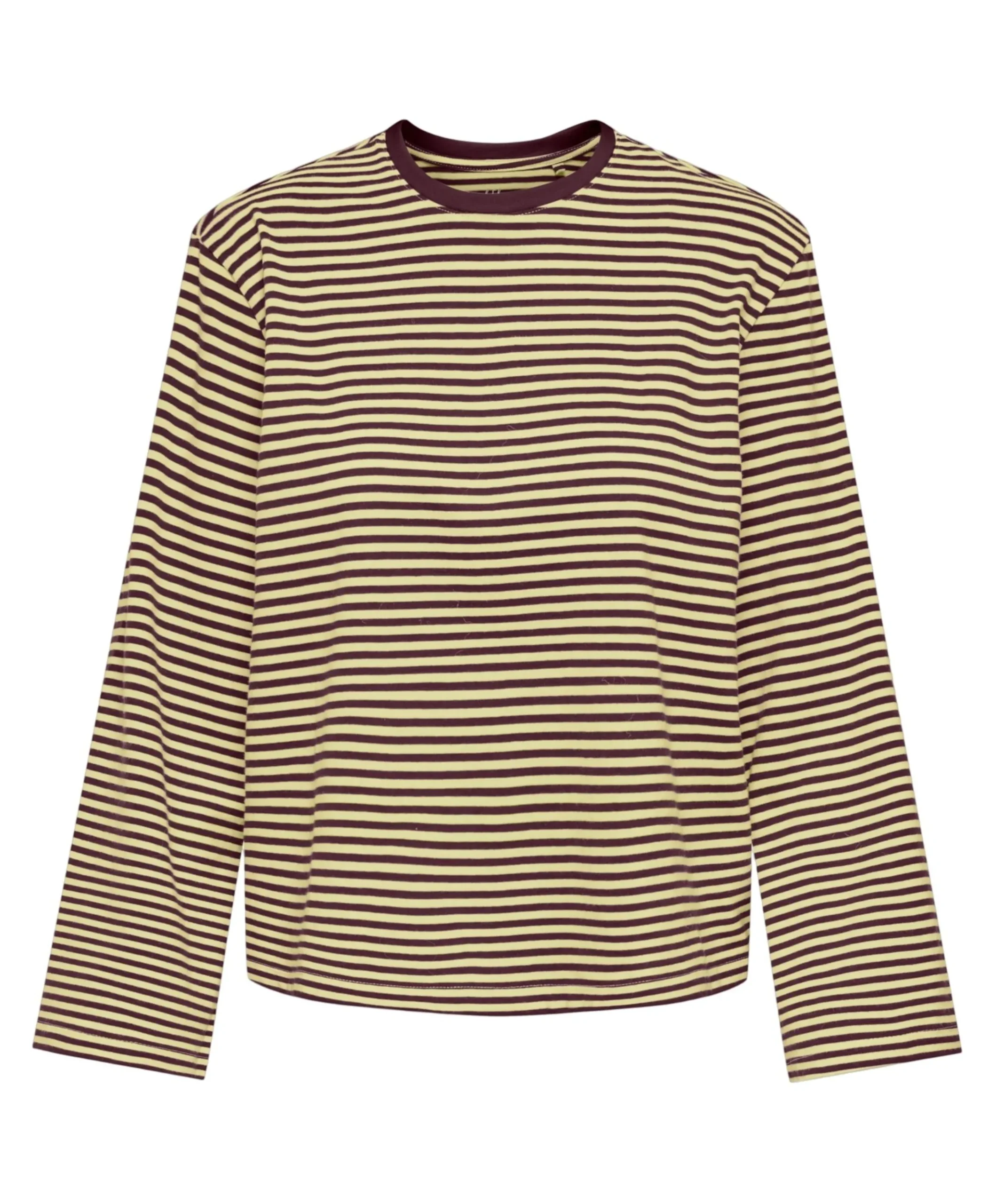 Dames longsleeve geel