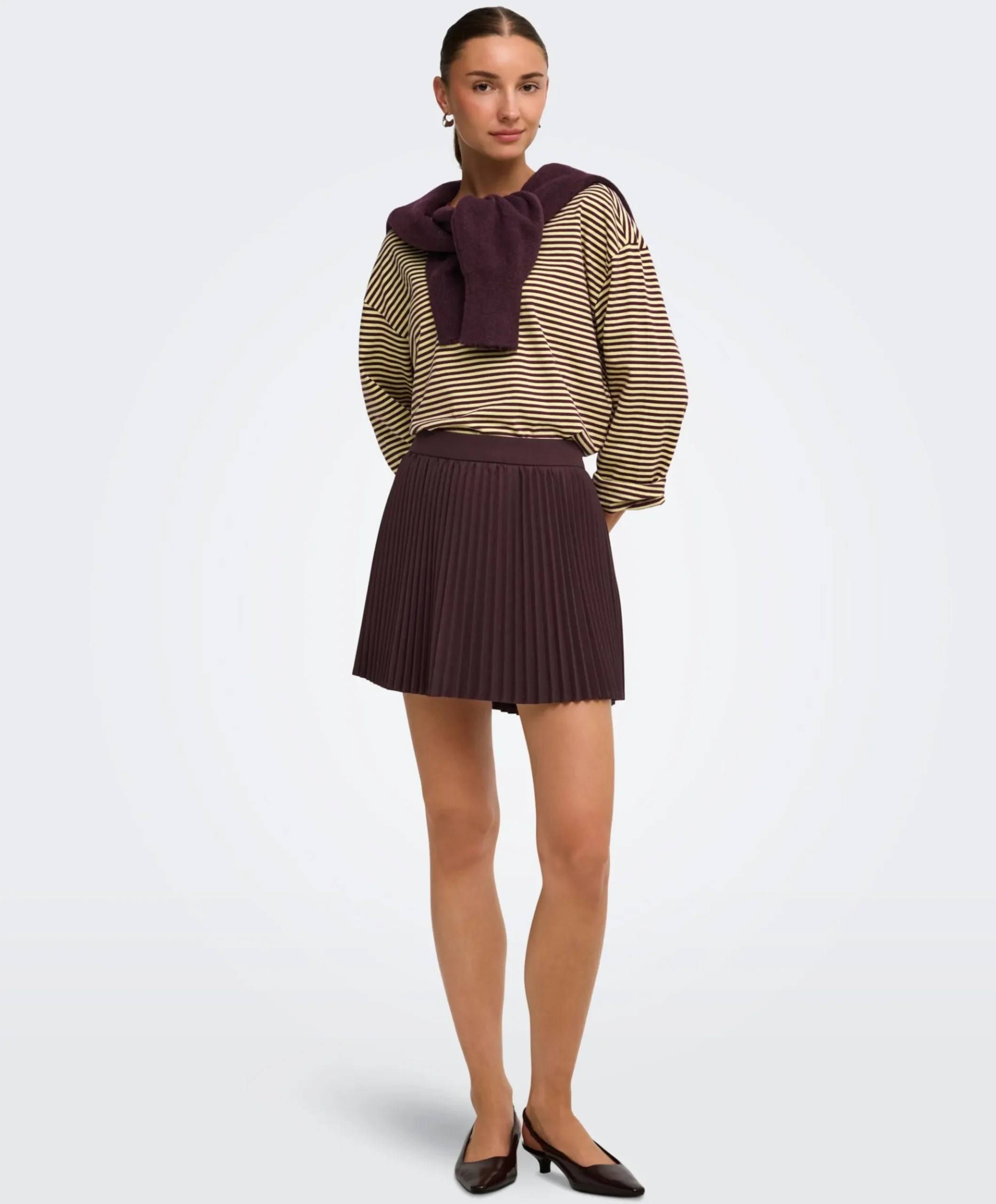 Dames longsleeve geel