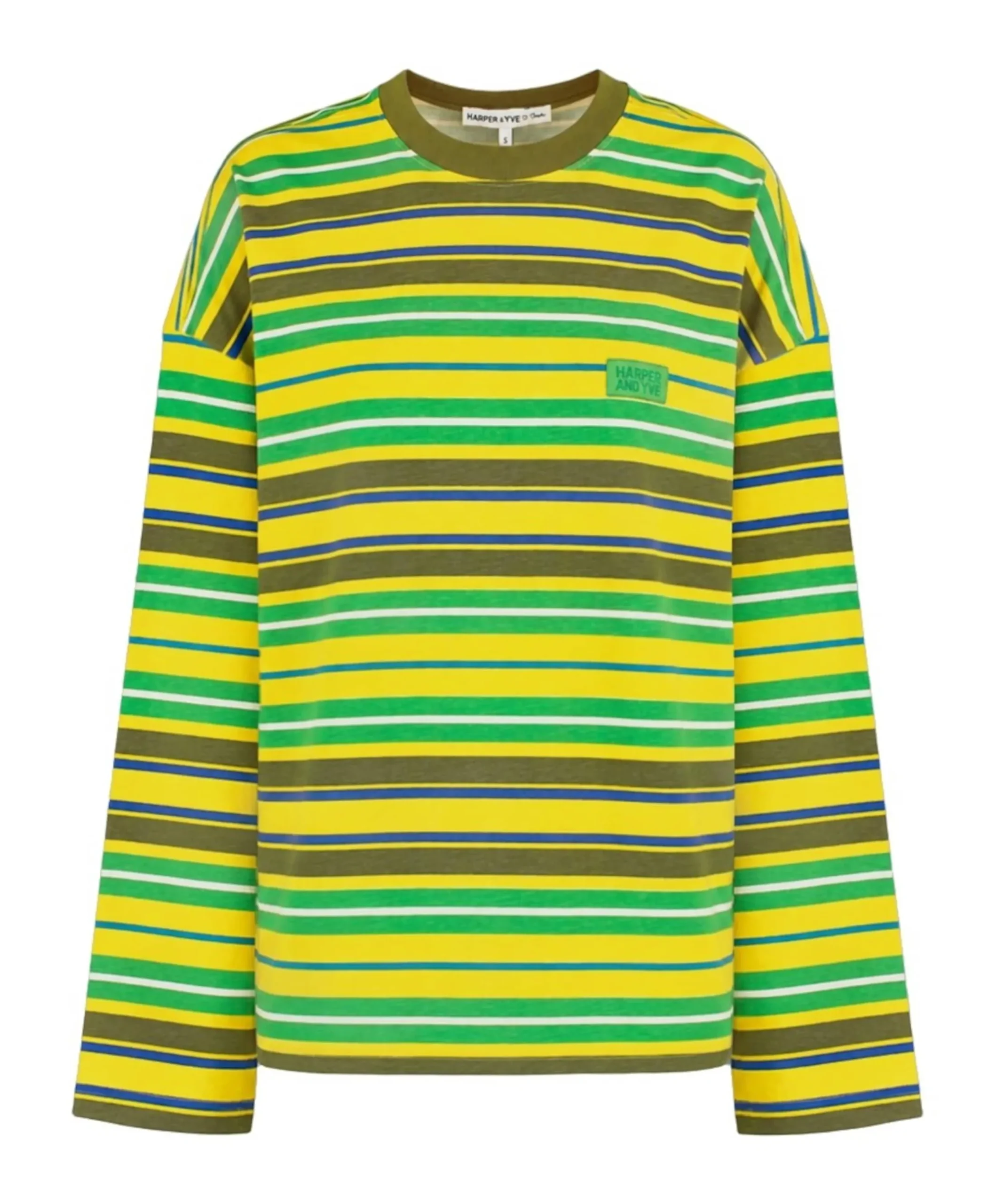 Dames longsleeve geel