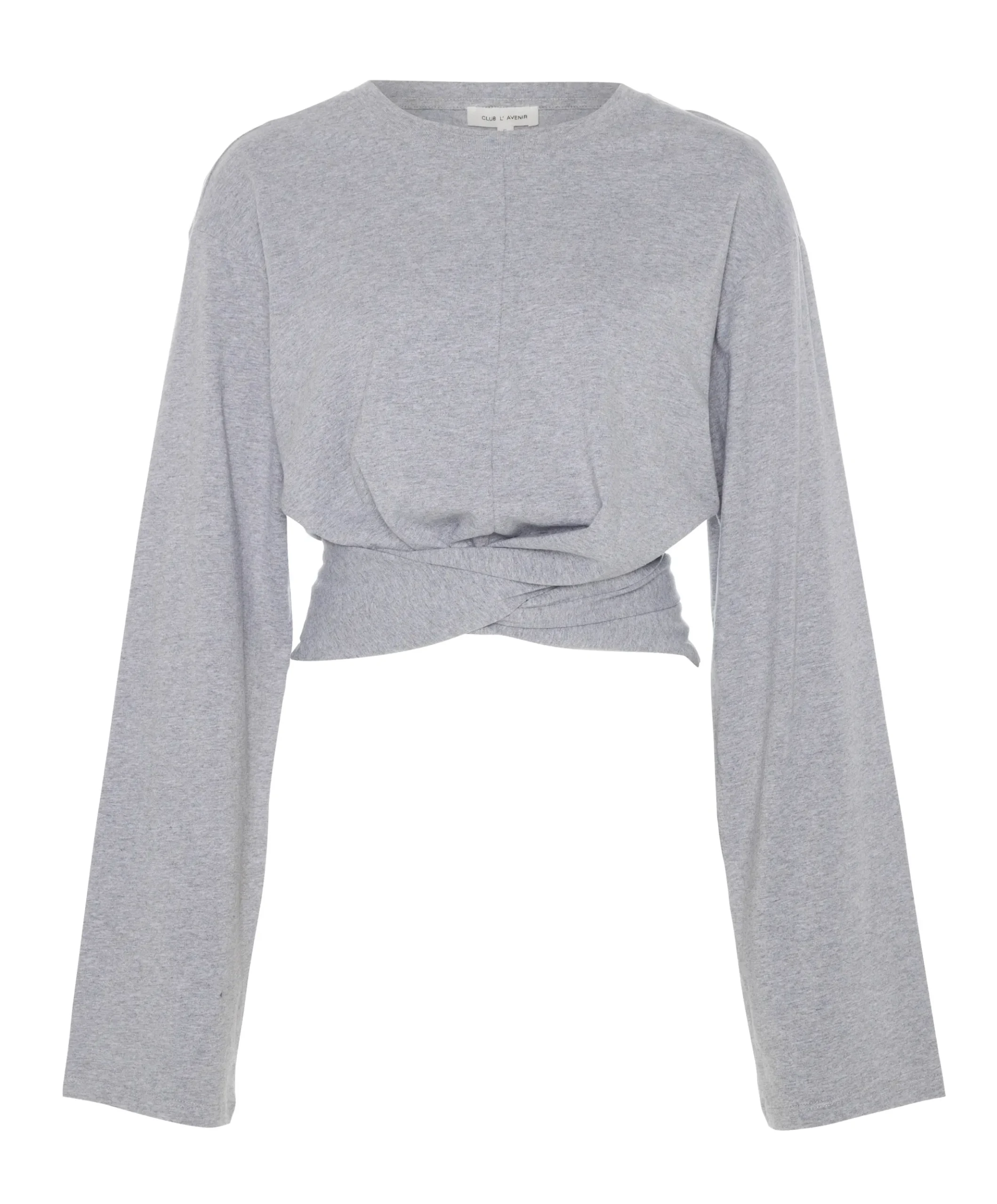 Dames longsleeve grijs