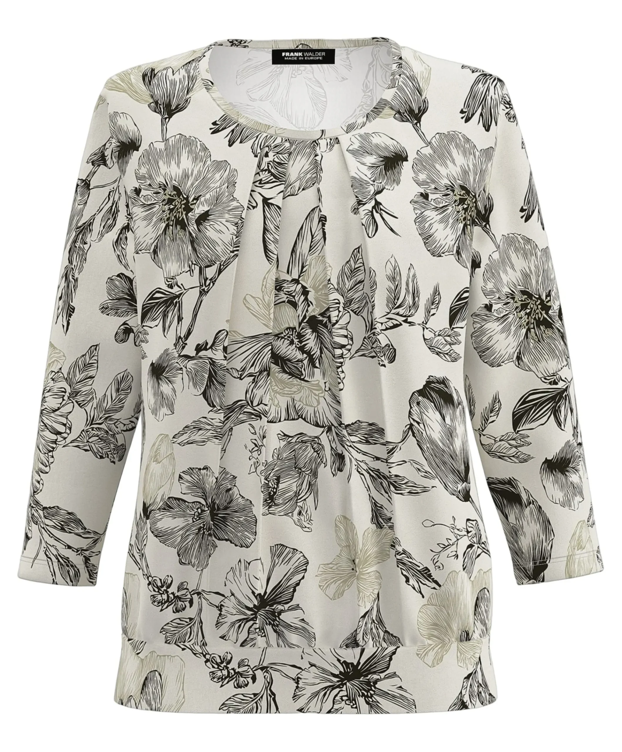 Dames longsleeve groen