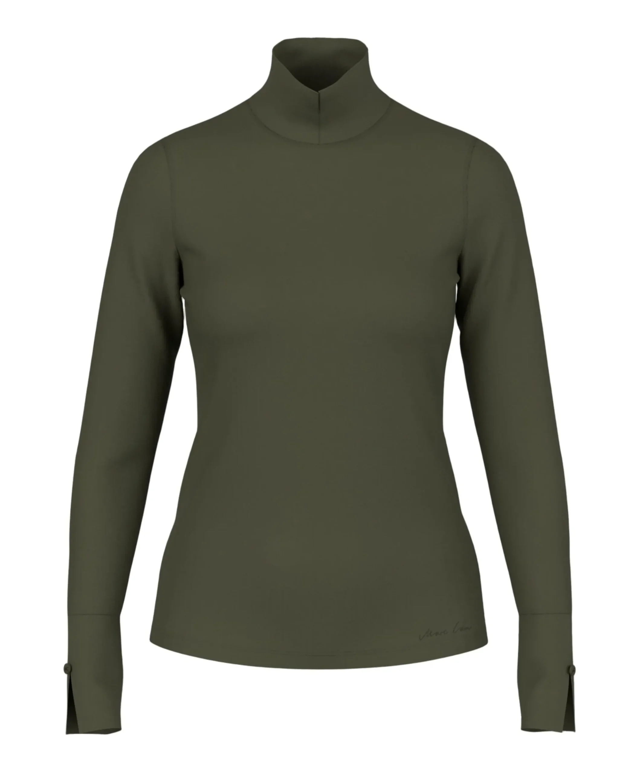 Dames longsleeve groen