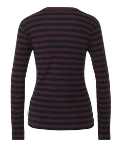 Dames longsleeve paars