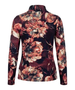 Dames longsleeve rood