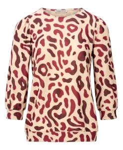Dames longsleeve rood