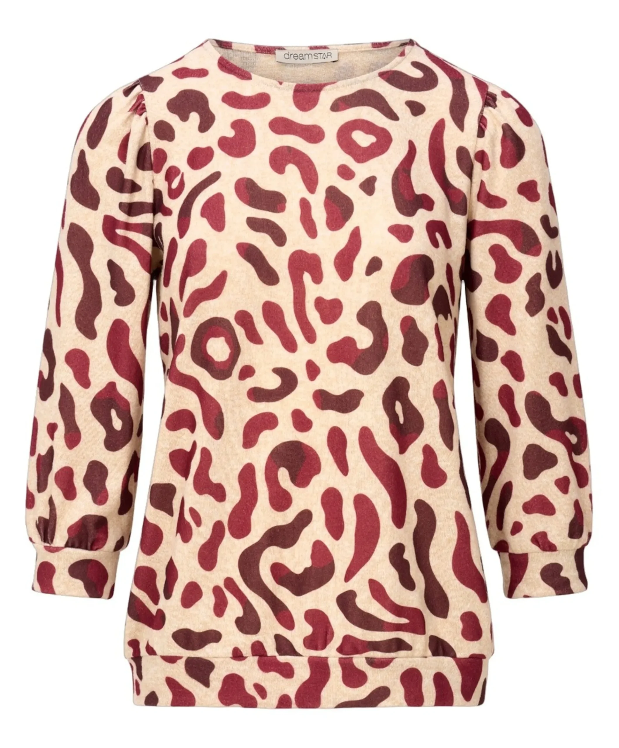 Dames longsleeve rood