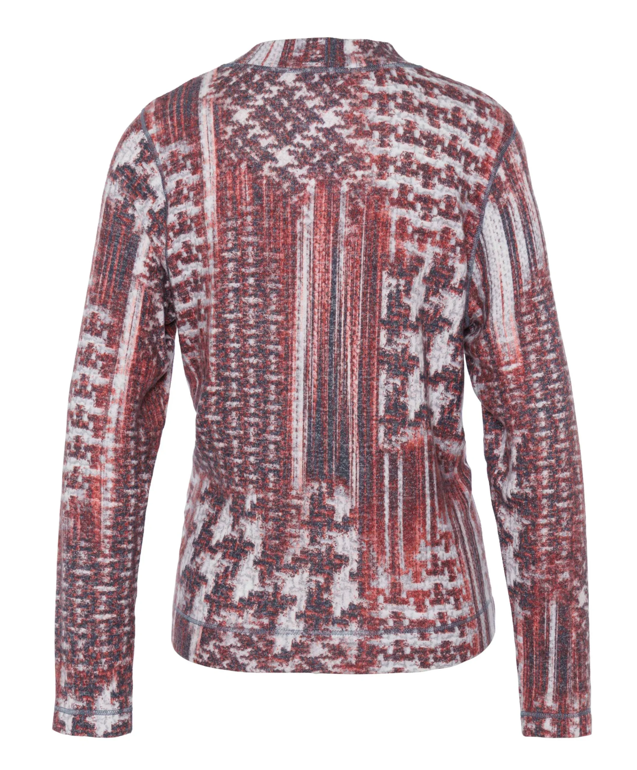 Dames longsleeve rood