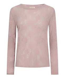 Dames longsleeve roze