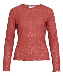 Dames longsleeve roze