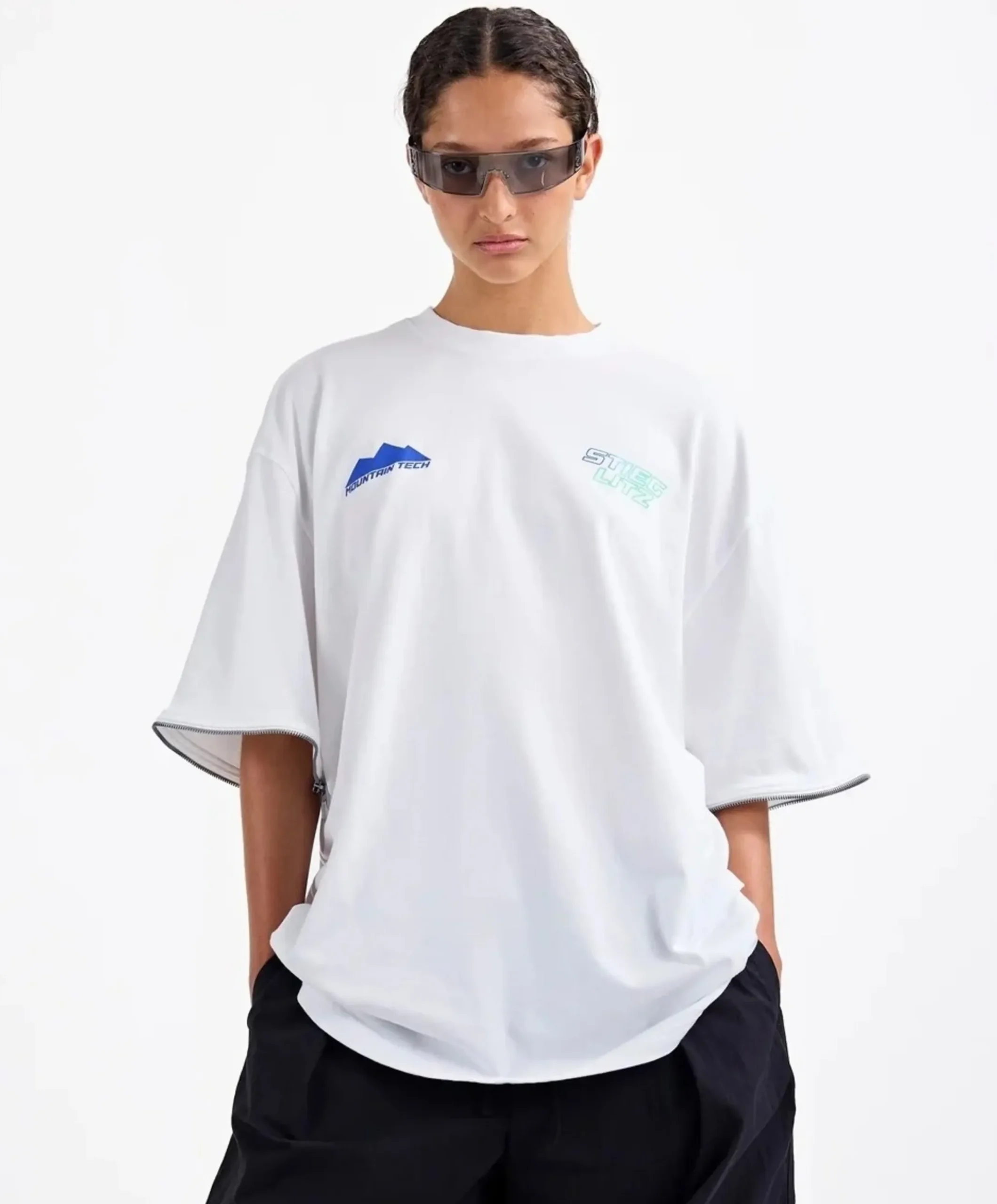 Dames longsleeve wit