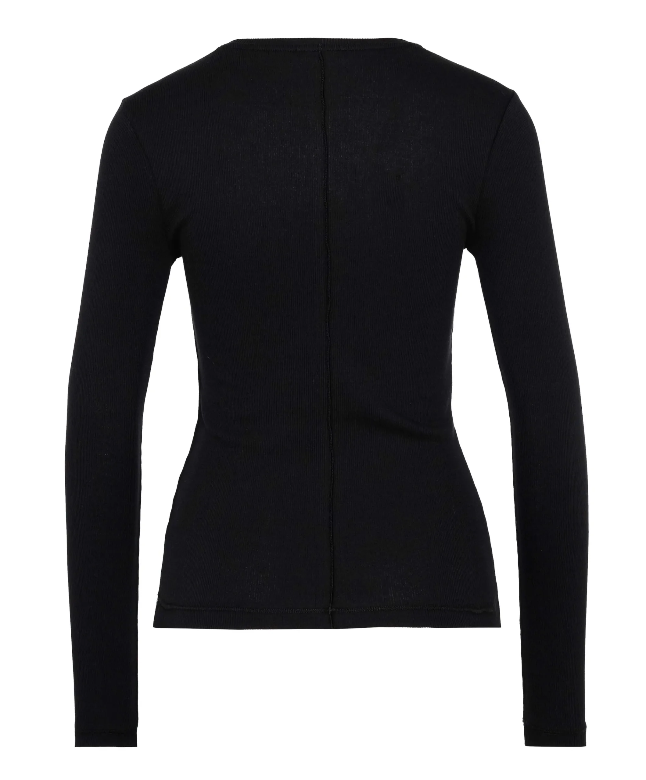 Dames longsleeve zwart