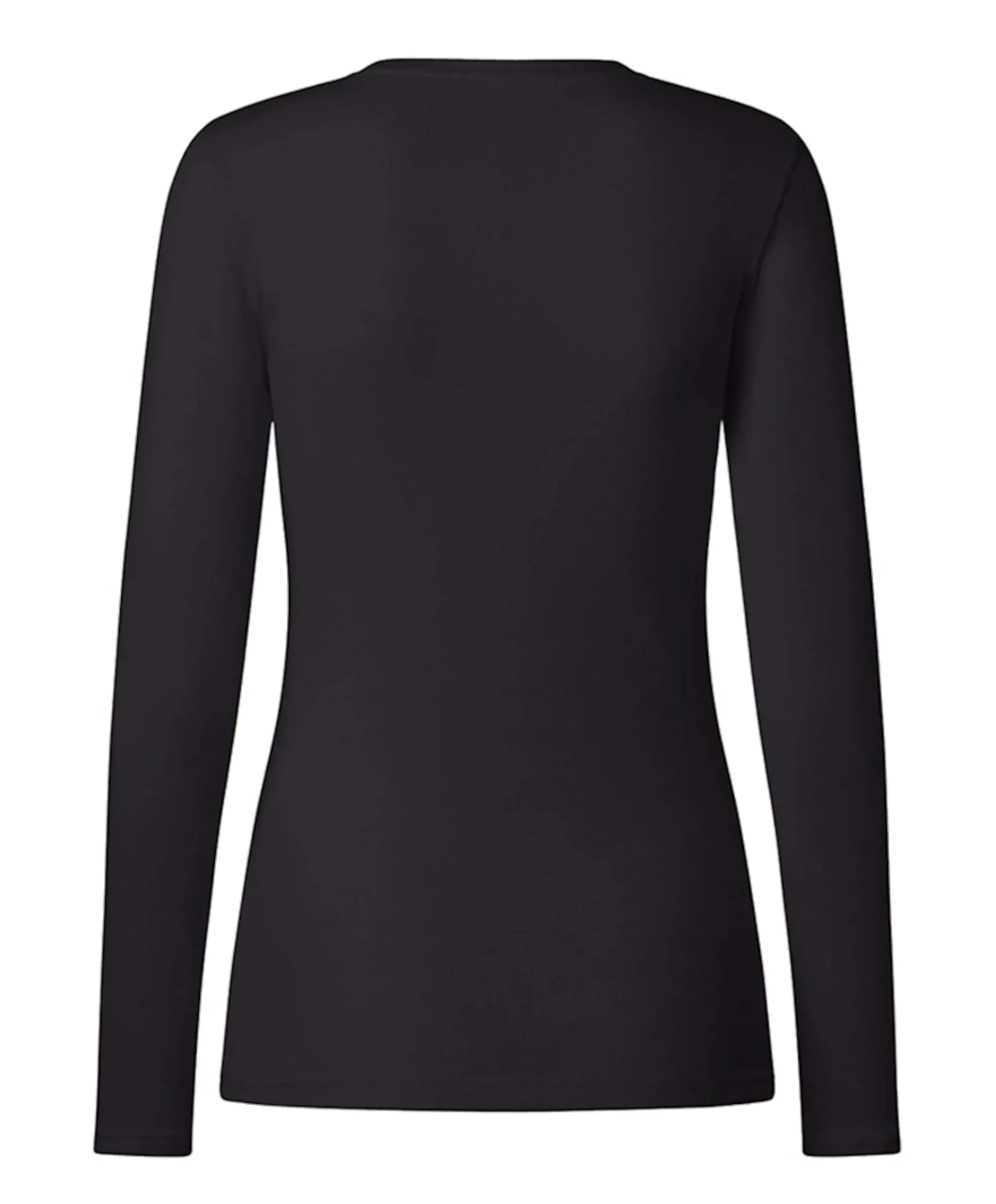 Dames longsleeve zwart