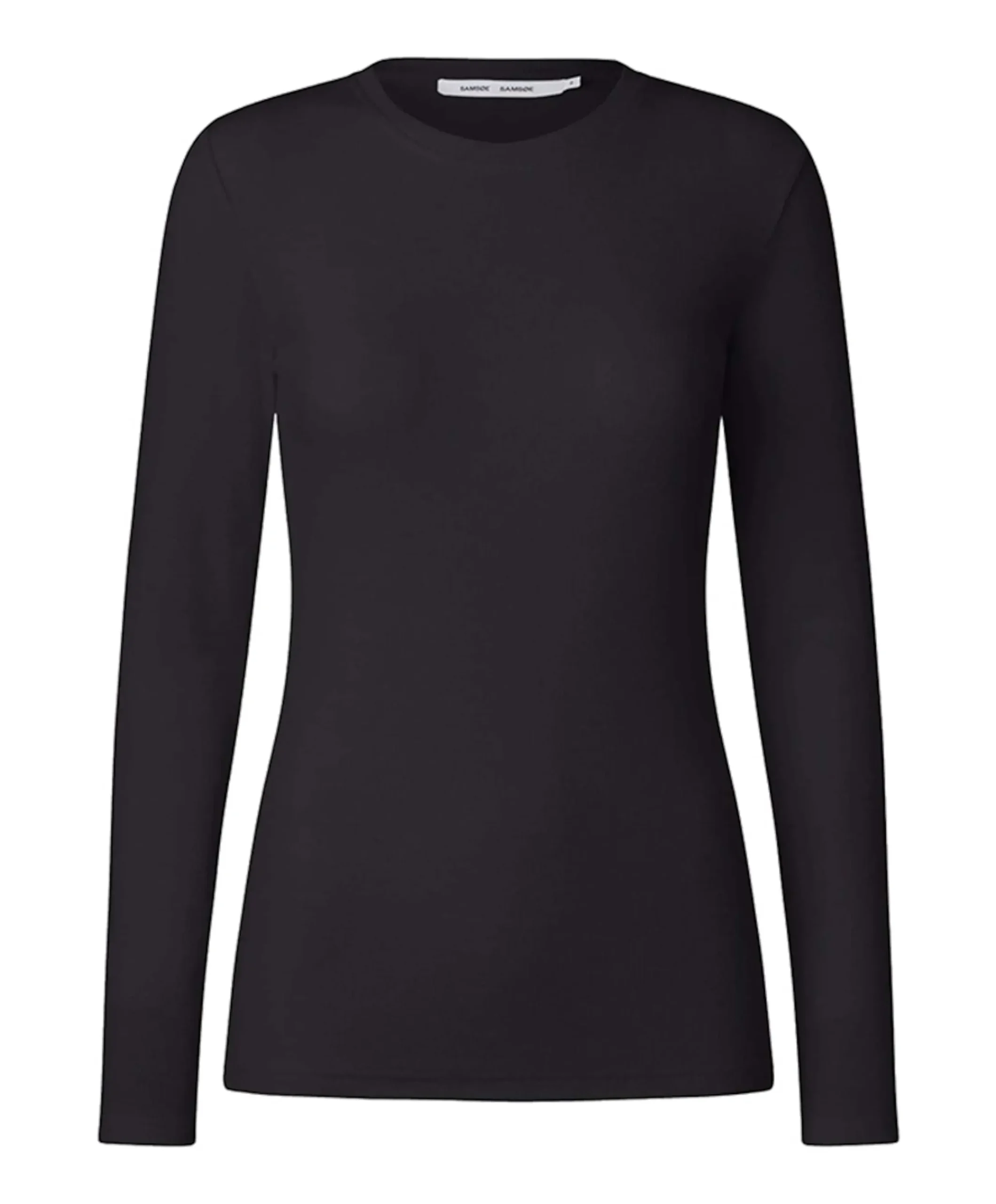 Dames longsleeve zwart