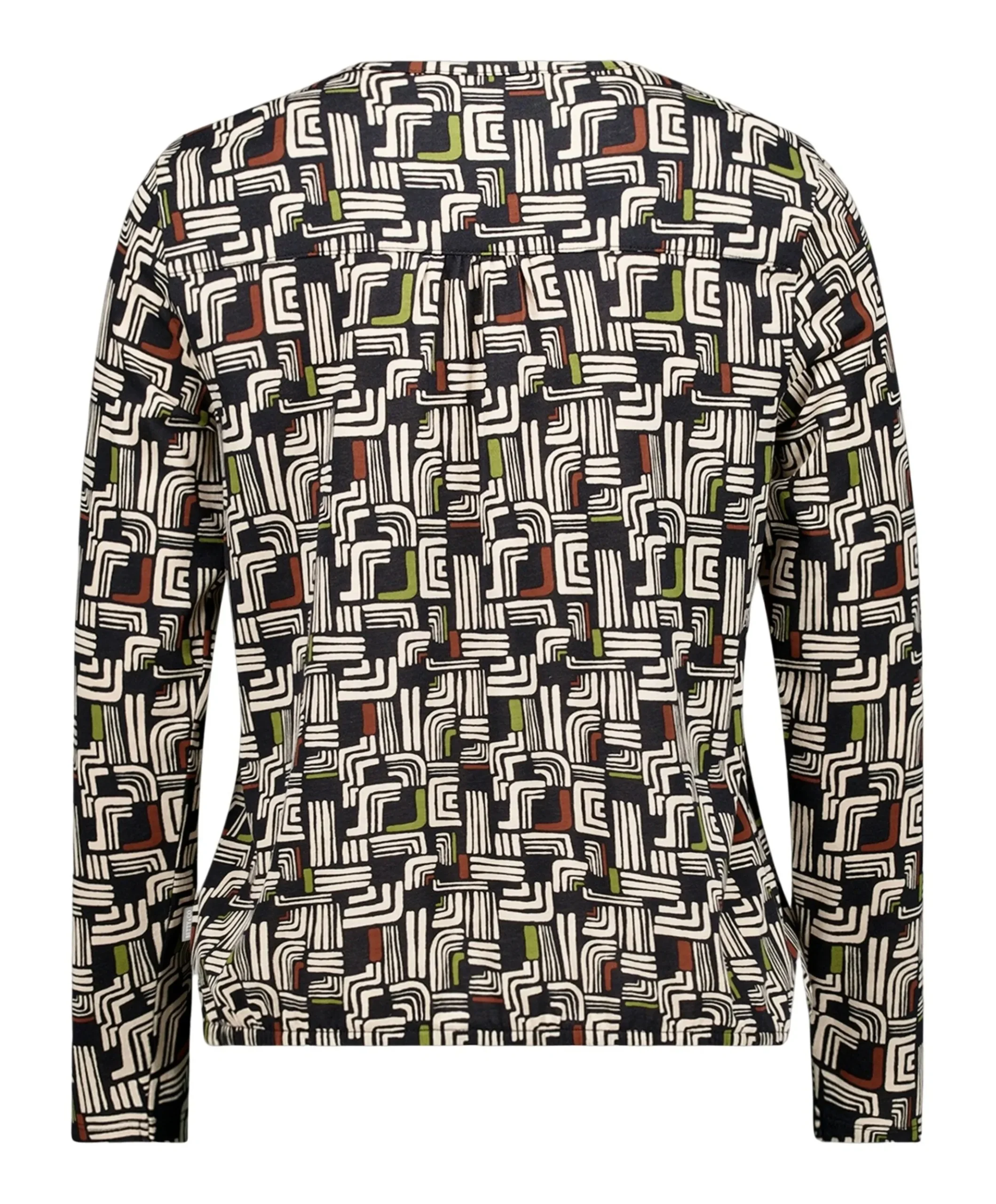 Dames longsleeve zwart