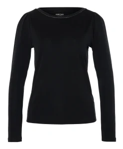Dames longsleeve zwart