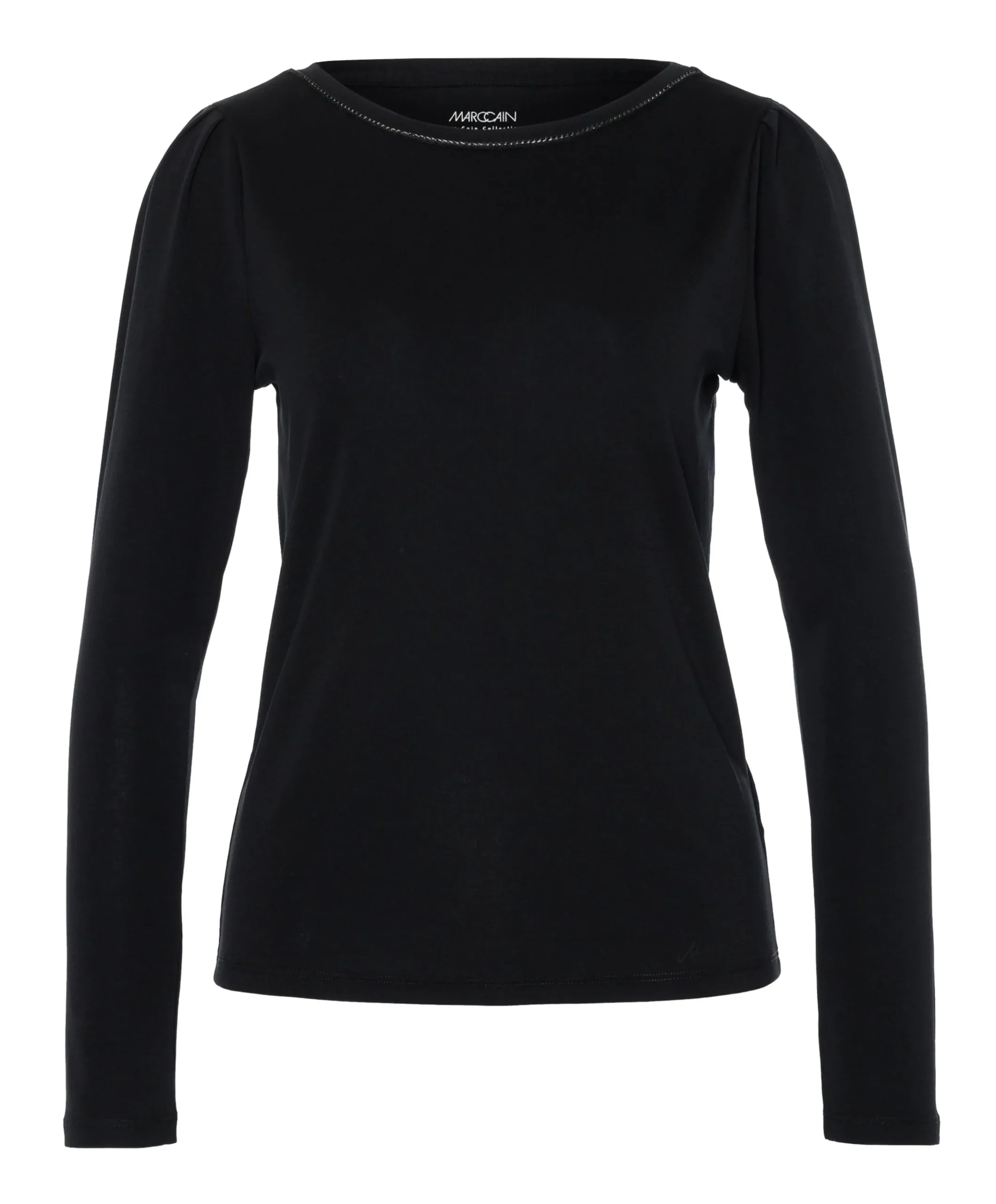 Dames longsleeve zwart