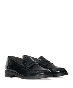 Dames mocassins blauw